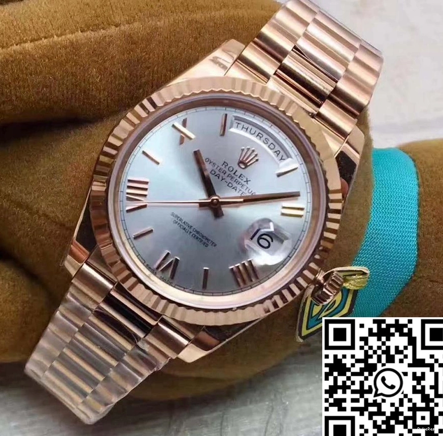 Day-Date Rose Factory Dial Sundust 228235 40 40MM Gold EW Rolex 1216